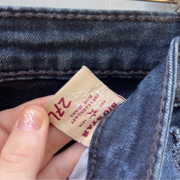 Big Star Jeans Liv Boot Bootcut Blue Denim Womens 27L - Picture 12 of 15
